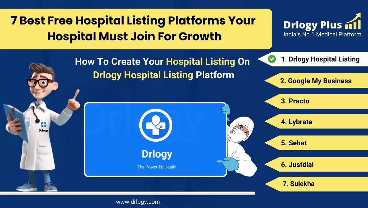 How To Create Your Hospital Listing On Drlogy Platform