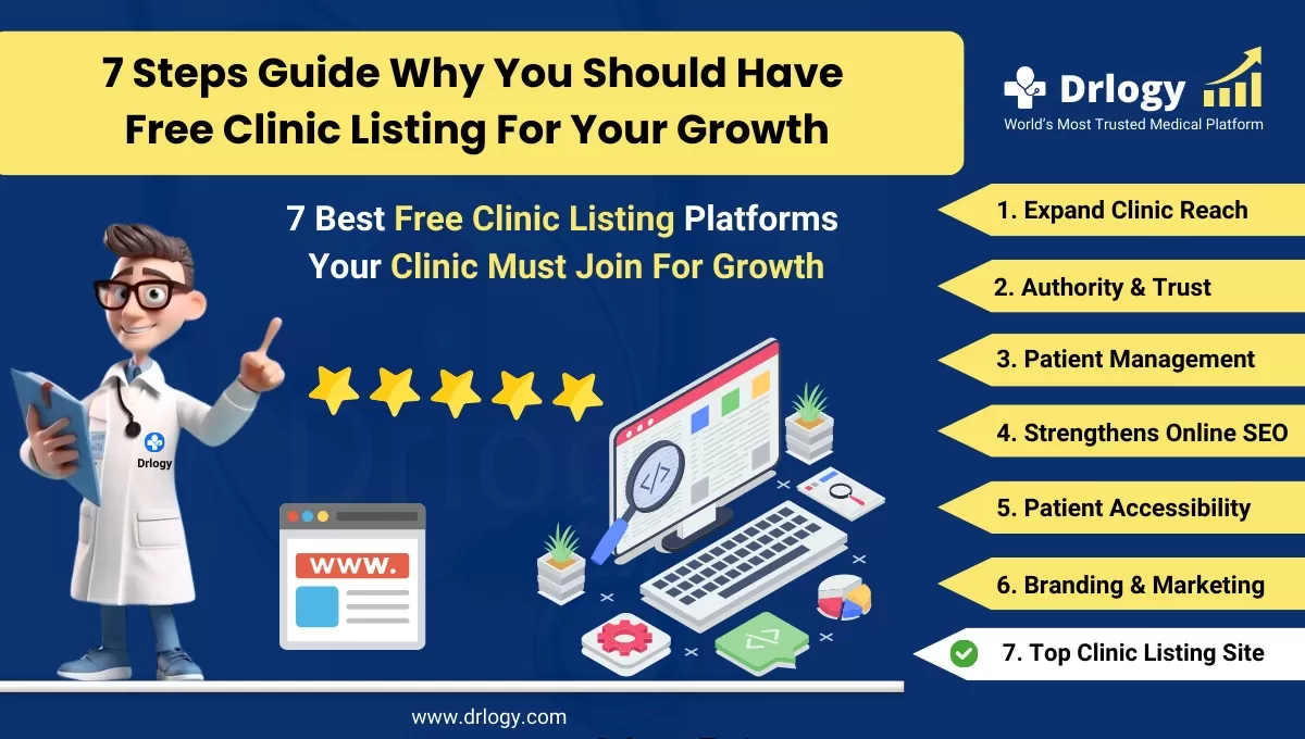 7 Best Free Clinic Listing Directories for Clinic Growth