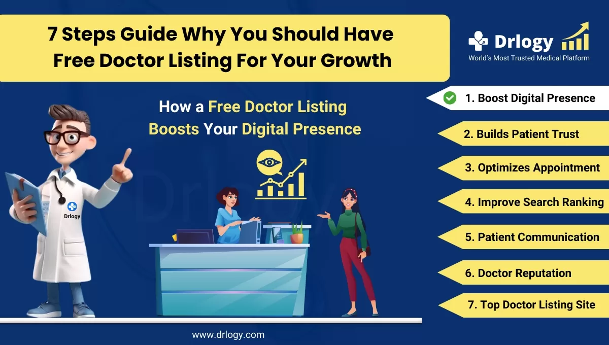 How a Free Doctor Listing Boosts Your Digital Presence
