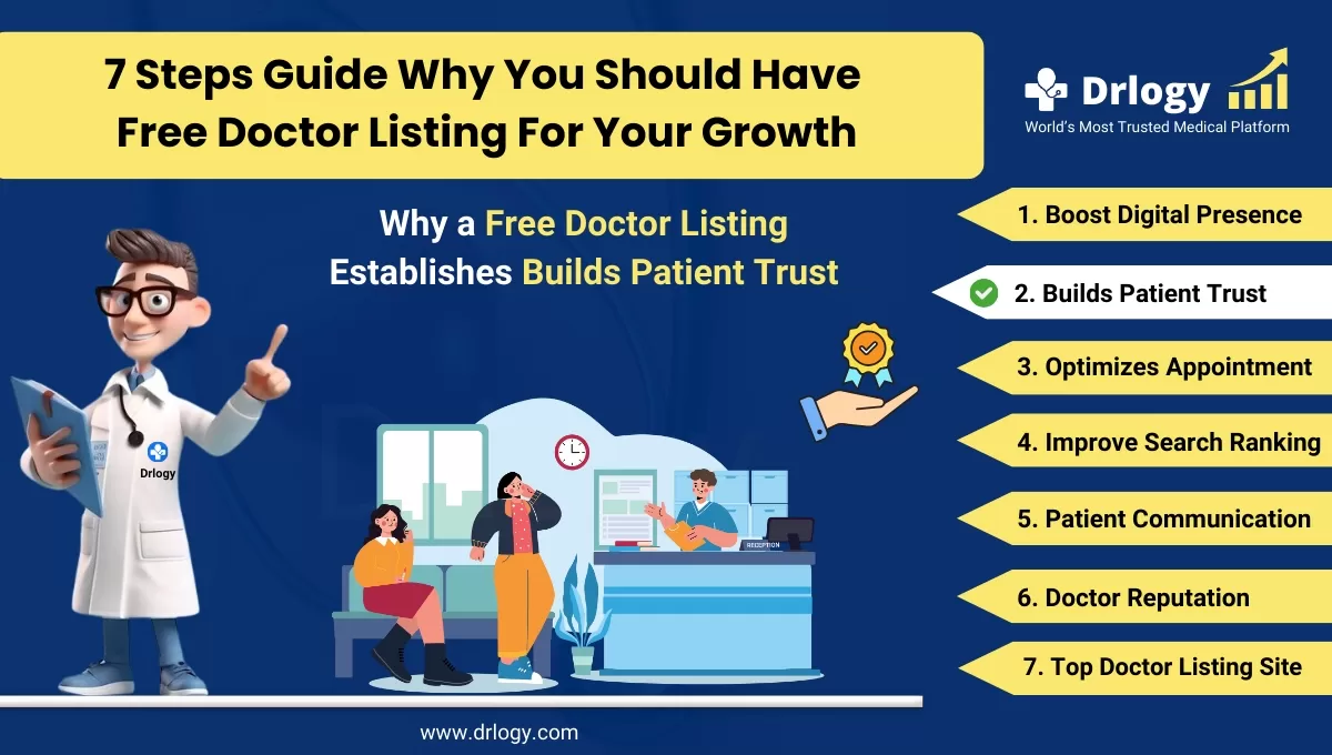 Why a Free Doctor Listing Builds Strong Patient Trust