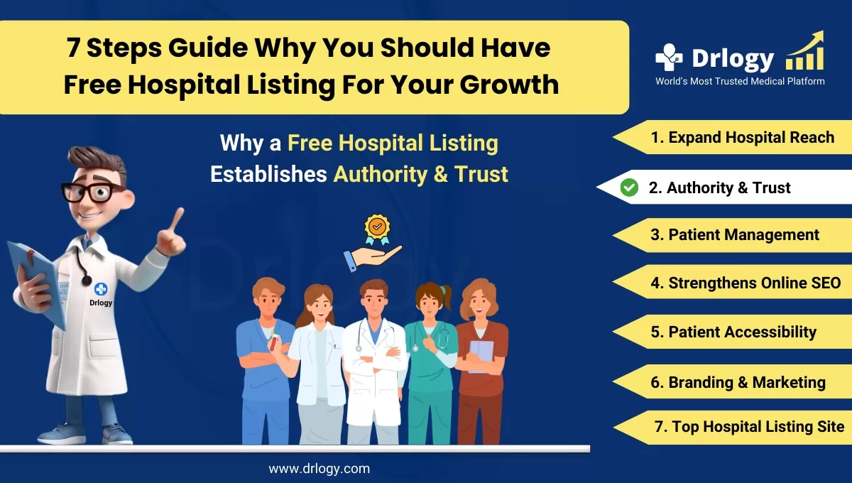 Why a Free Hospital Listing Establishes Authority & Trust