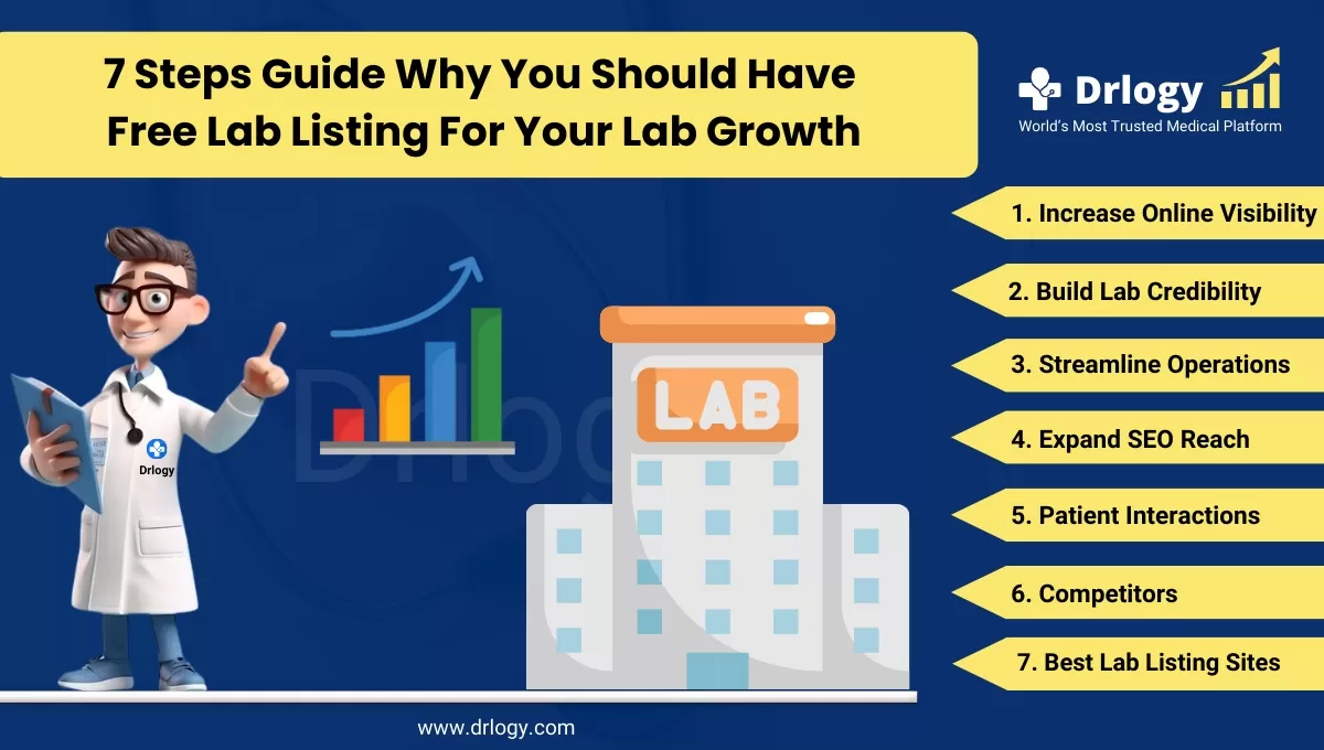 7 Steps Guide Why You Should Have Free Listing For Your Lab Growth