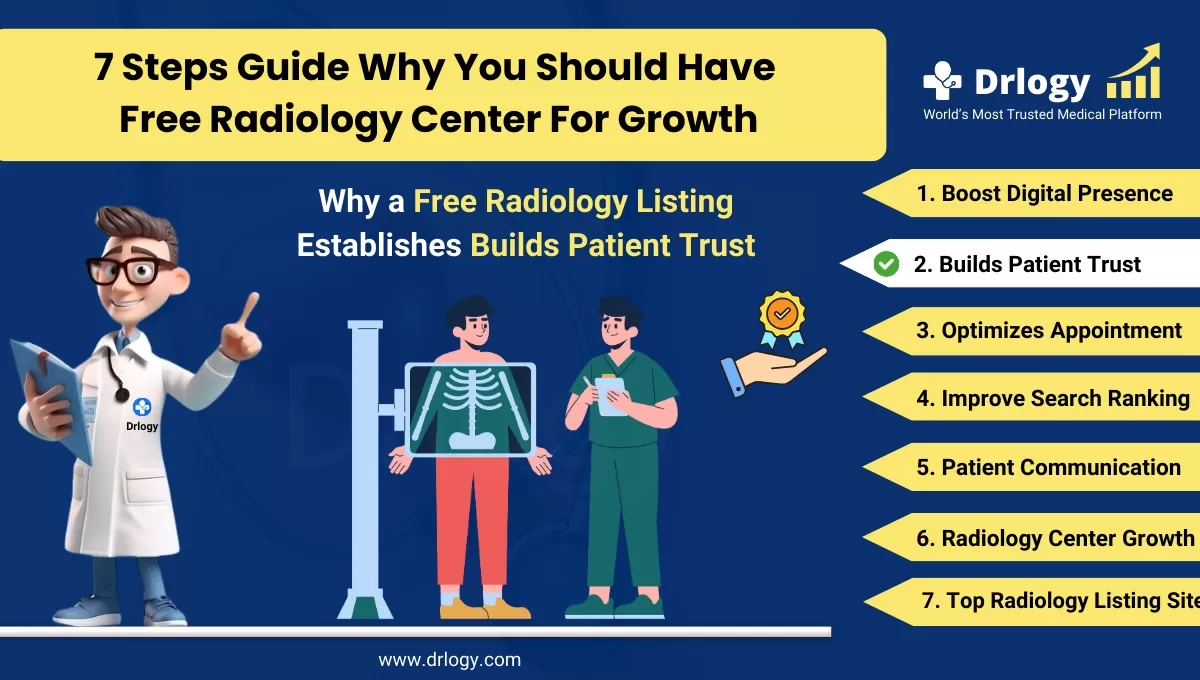 How a Free Radiology Listing Builds Strong Patient Trust