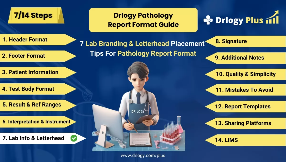 7 Lab Info & Letterhead Placement Tips For Pathology Report Format