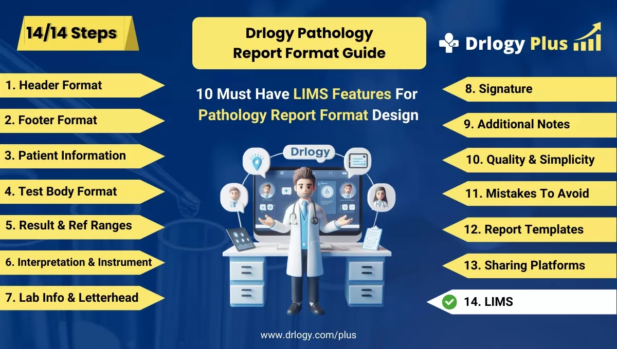 10 Must Have LIMS Features For Pathology Report Format Design