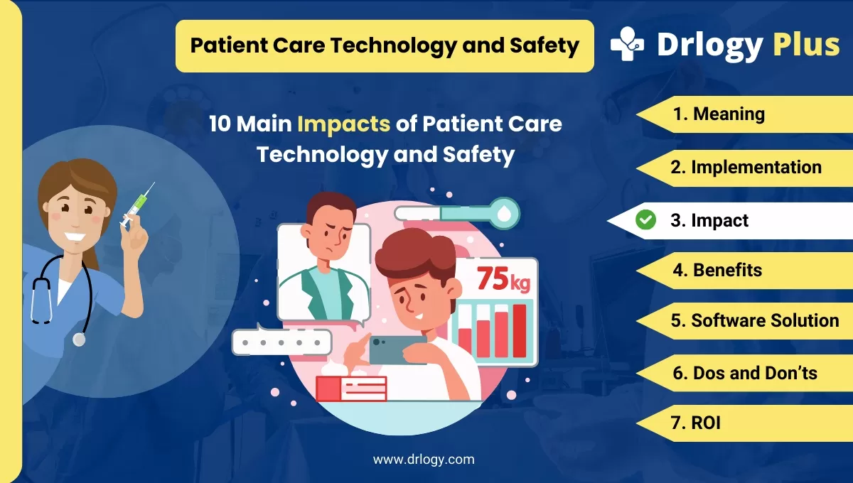10 Main Impacts of Patient Care Technology and Safety