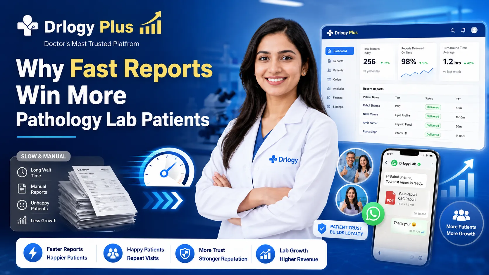Why Fast Reports Win More Pathology Lab Patients