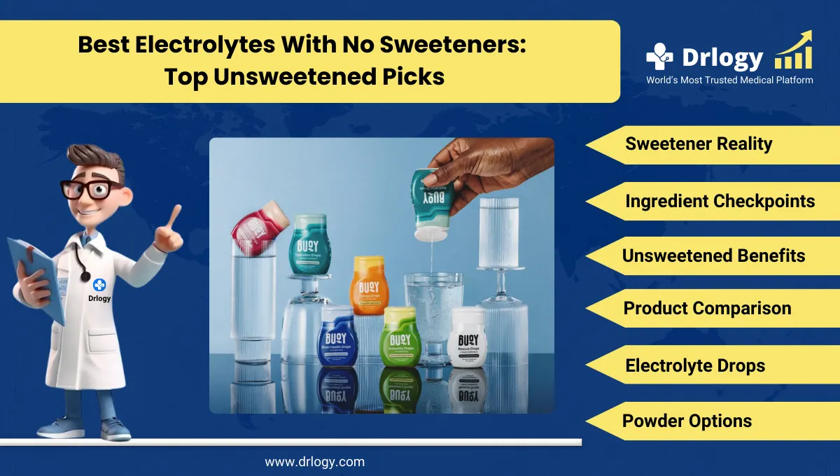 Best Electrolytes With No Sweeteners: Top Unsweetened Picks