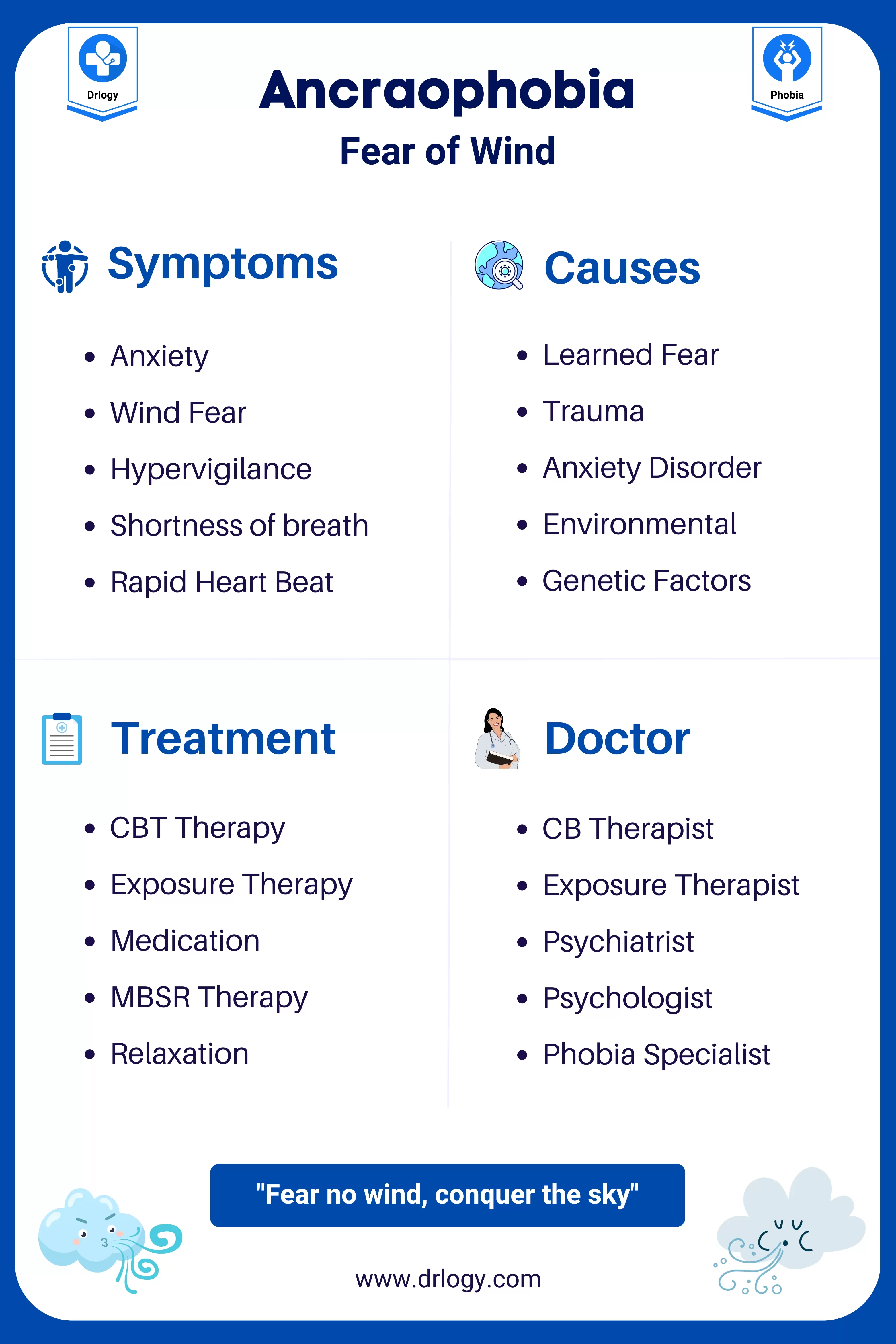 Ancraophobia (Fear of Wind) Causes, Symptoms & Treatment Drlogy