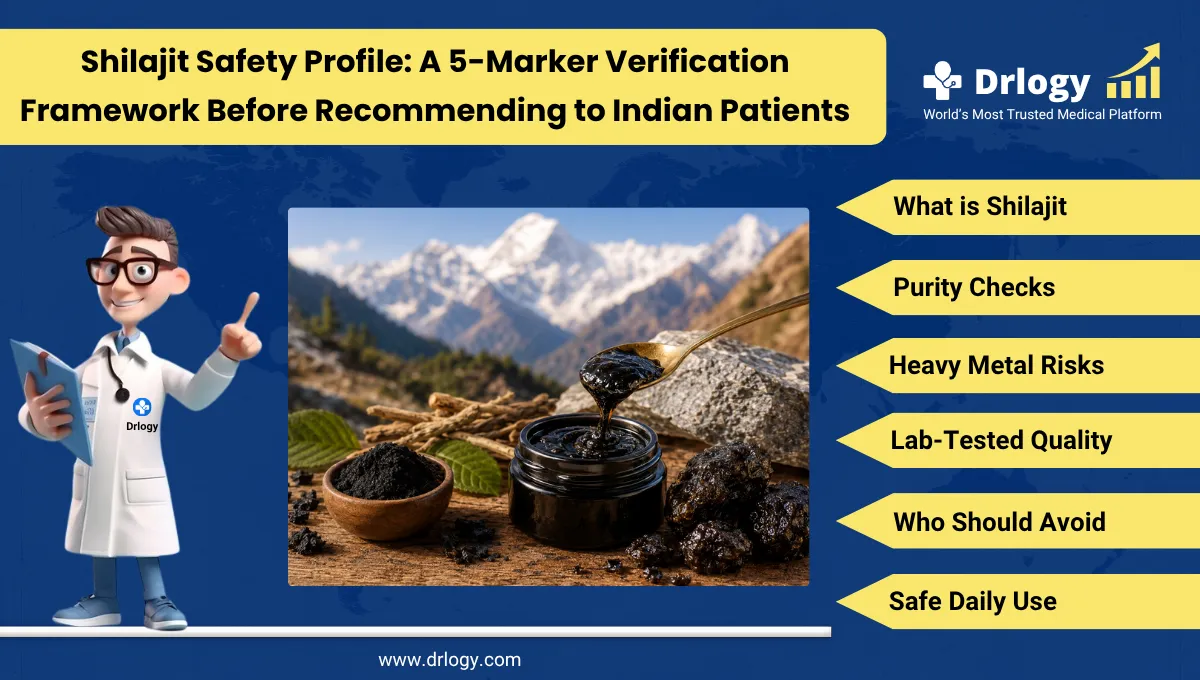 Shilajit Safety Profile: 5-Marker Verification Framework