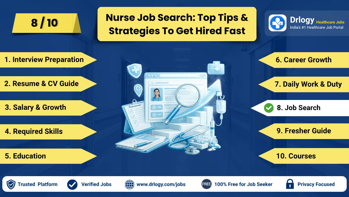 Nurse Job Search Guide to Find Hospital Jobs Faster