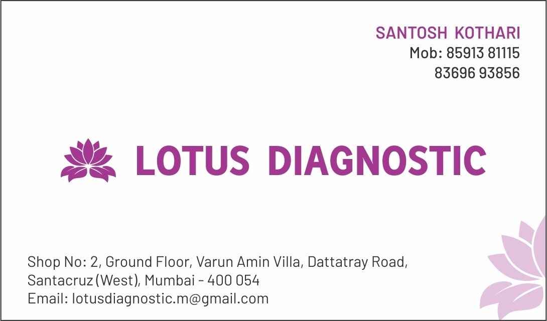 Lotus Diagnostic Images/Photos, Santacruz West, Mumbai