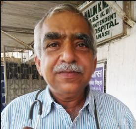 Dr. Nalin Kumar in Varanasi