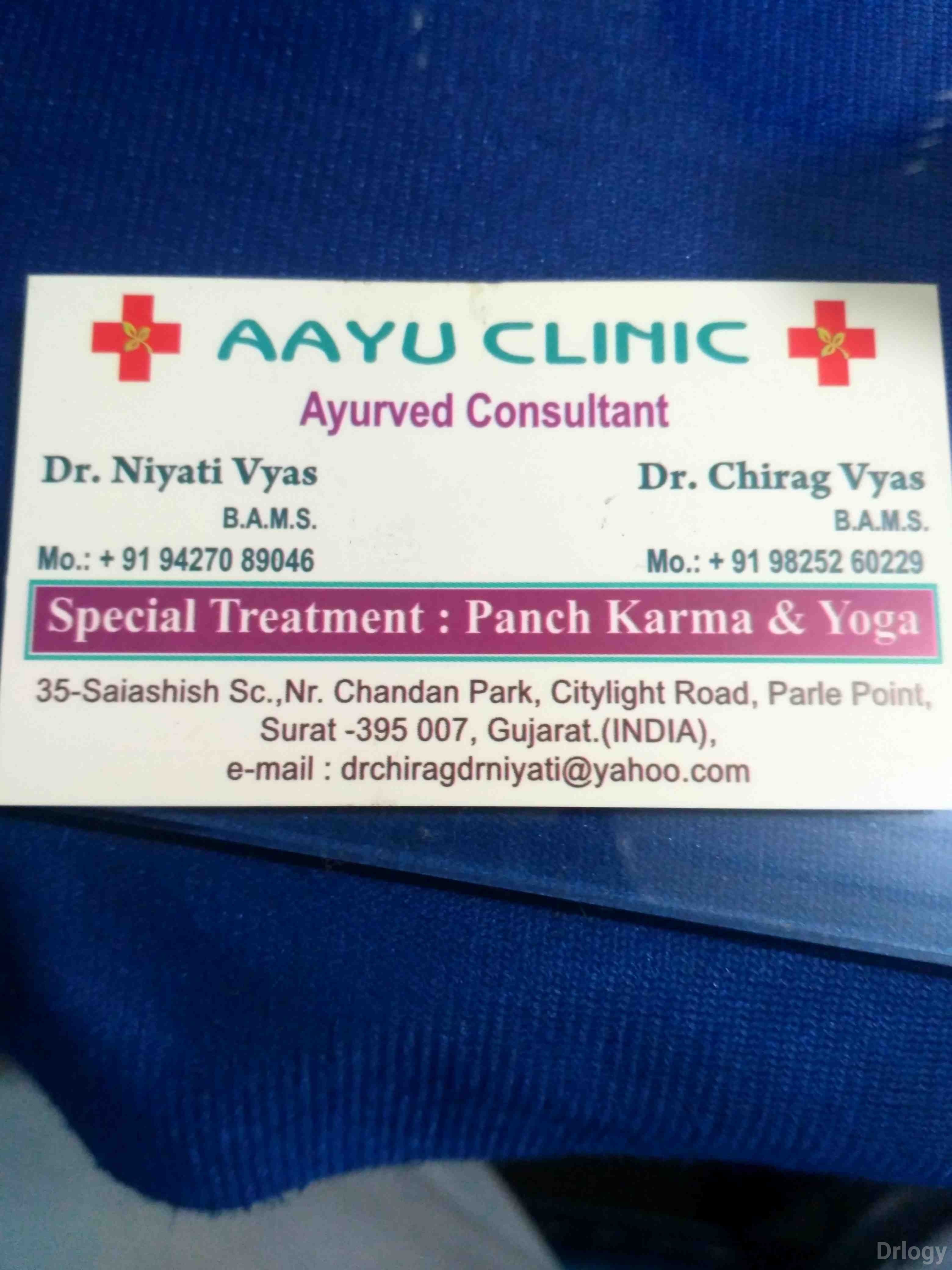 Aavyu Clinic Images/Photos, Parle point, Surat