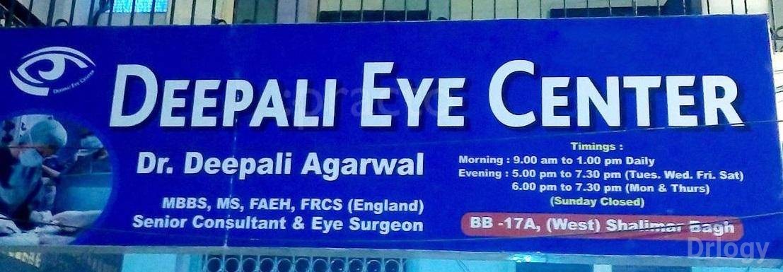 Deepali Eye Center Images/Photos, Shalimar Bagh, New Delhi