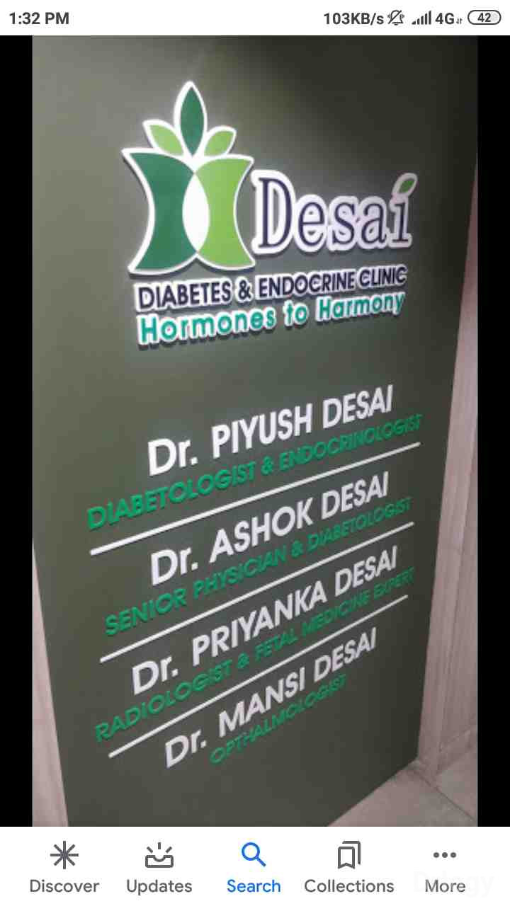Desai Diabetes & Endocare Clinic Images/Photos, Majura Gate, Surat