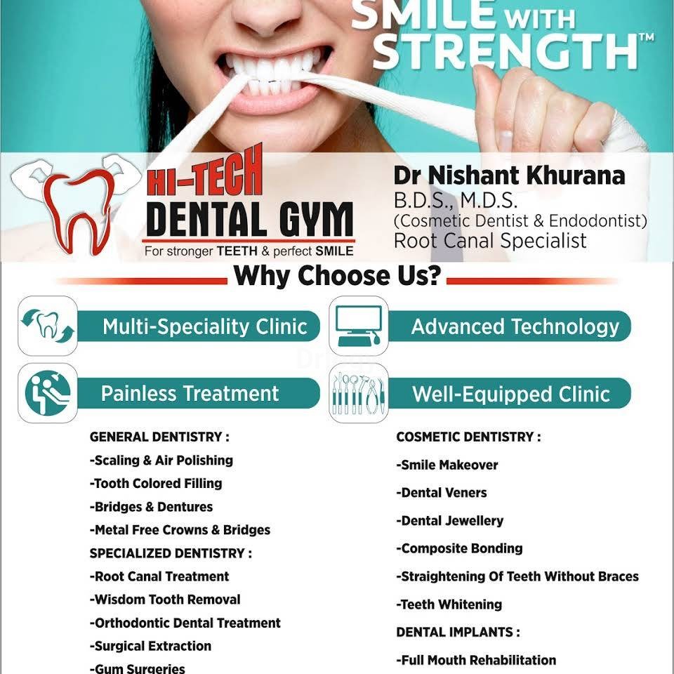 Hi-Tech Dental Gym Images/Photos, Phase 10, Mohali