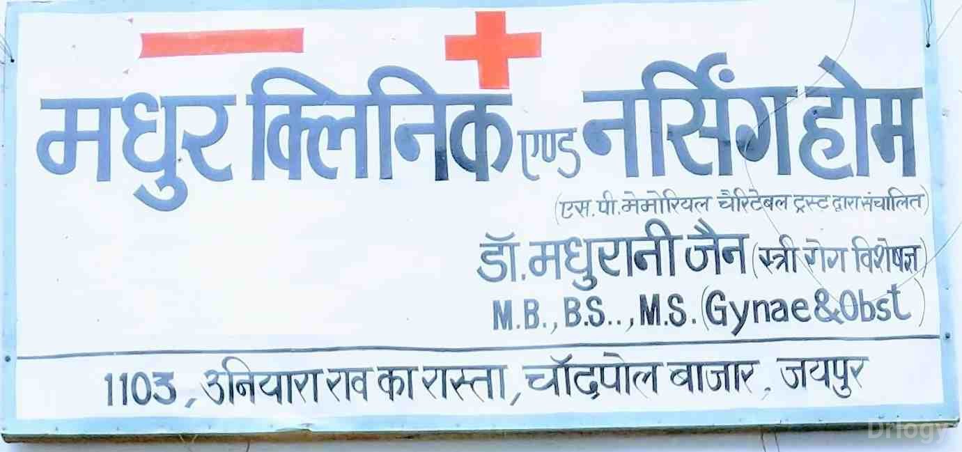 Madhur Clinic And Nursing Home Images/Photos, Chandpole Bazar, Jaipur