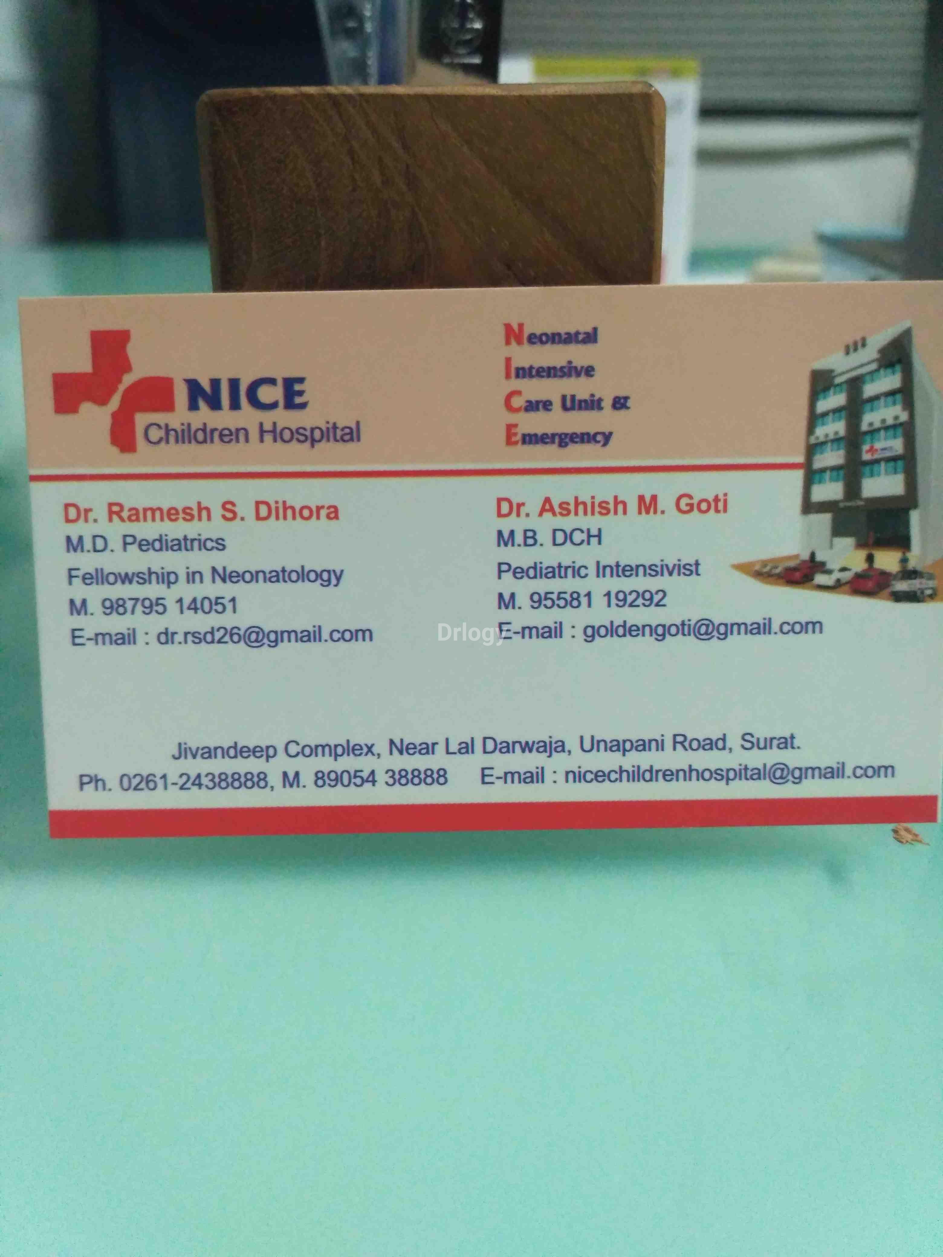 NICE Children Hospital Images/Photos, Lal darwaja, Surat
