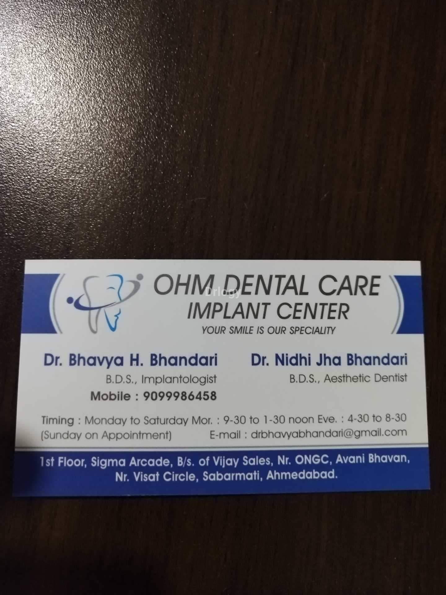 Ohm Dental Care And Implant Centre Images/Photos, Chandkheda, Ahmedabad