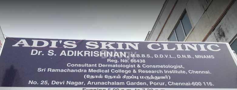 Adi'S Skin Clinic Images/Photos, Porur, Chennai