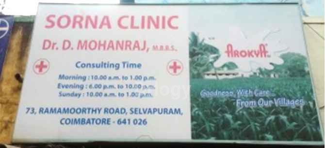 Sorna Clinic Images/Photos, Selvapuram, Coimbatore