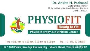 Physiofit Physiotherapy And Nutrition Center Images/Photos, Vesu, Surat
