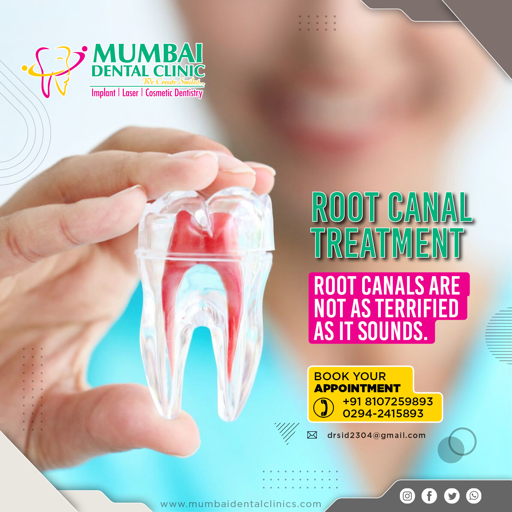 Mumbai Dental Clinic & Implant Centre : Udaipur Images/Photos, Madhuban, Udaipur