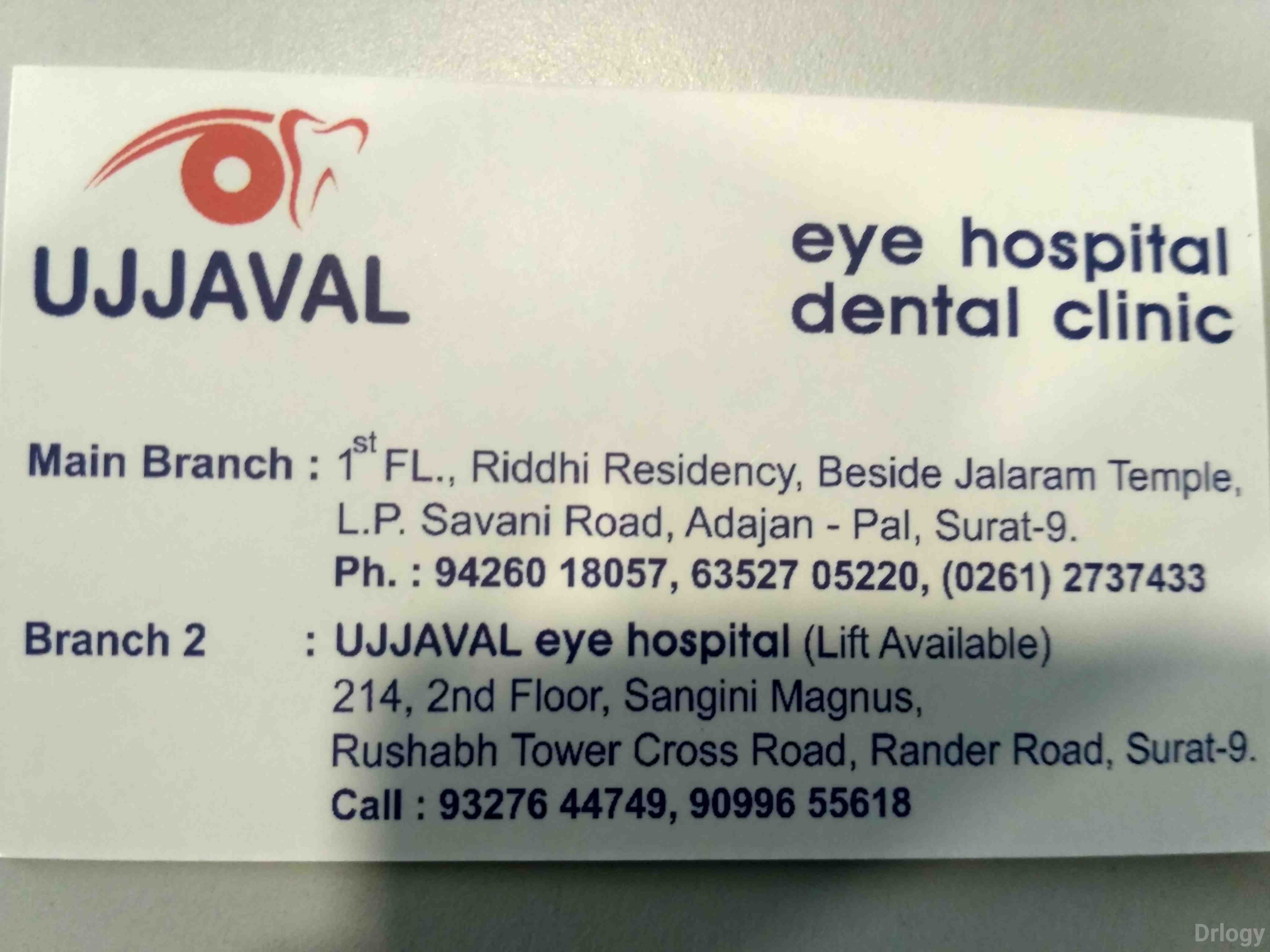 Ujjaval Eye Hospital (Branch 2) Images/Photos, Rander Road, Surat
