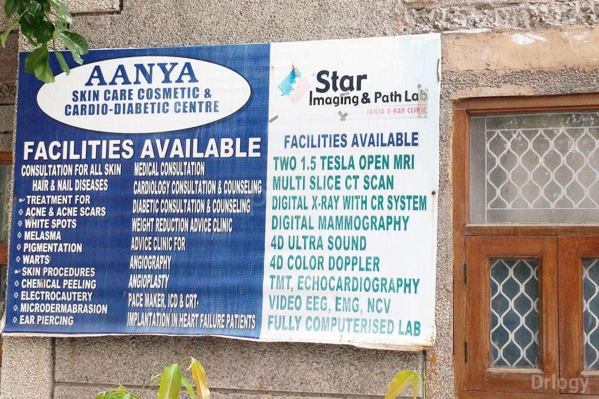 Aanya Skin Care Cosmetic and Cardio Diabetic Centre in New Delhi