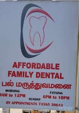 Affordable Family Dental in Chennai Affordable Family Dental in Chennai