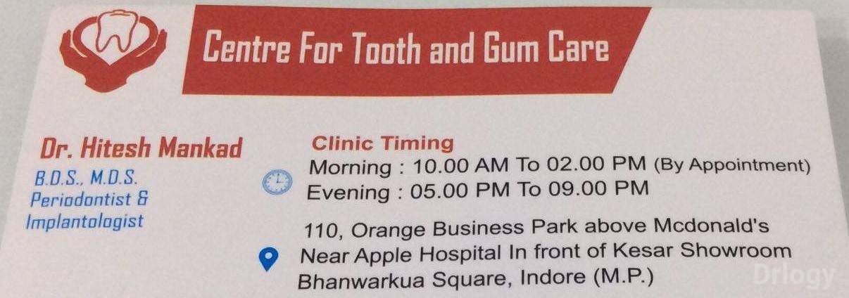Centre for Tooth and Gum Care in Indore