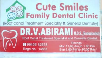 Cute Smiles Family Dental Clinic in Chennai Cute Smiles Family Dental Clinic in Chennai