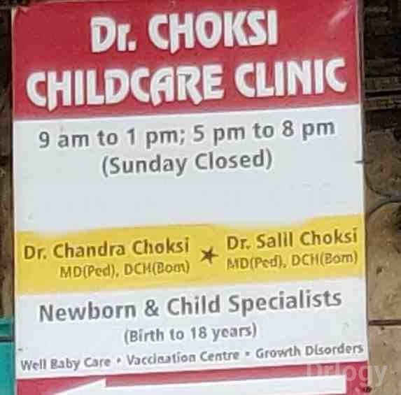 Dr Choksi Child Care Clinic in Mumbai
