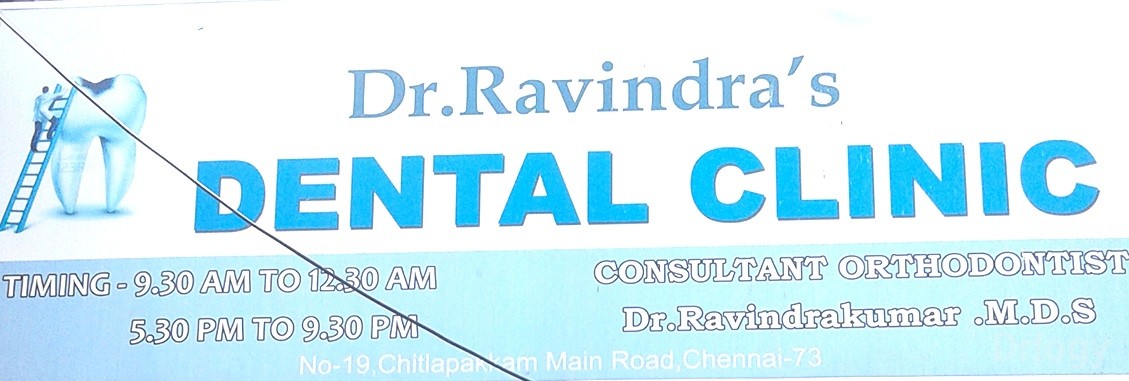 Dr. Ravindra's Dental Clinic in Chennai Dr. Ravindra's Dental Clinic in Chennai