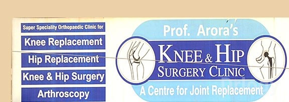 Prof. Arora's Knee and Hip Surgery Clinic in Ghaziabad