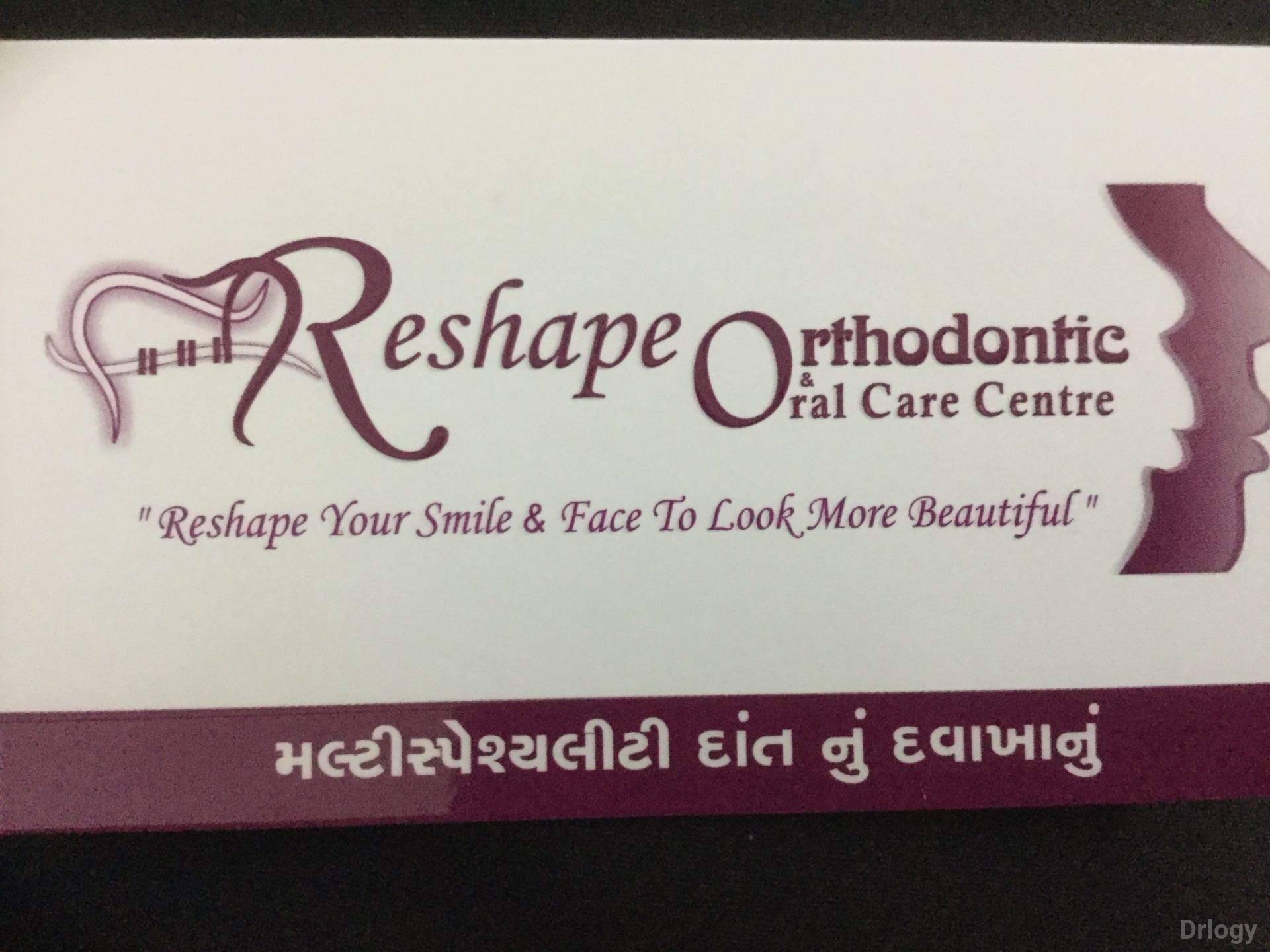Reshape Orthodontic & Oral Care Centre in Surat Reshape Orthodontic & Oral Care Centre in Surat