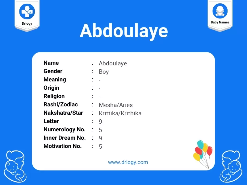 Abdoulaye Name Meaning