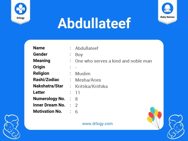 Abdullateef Name Meaning