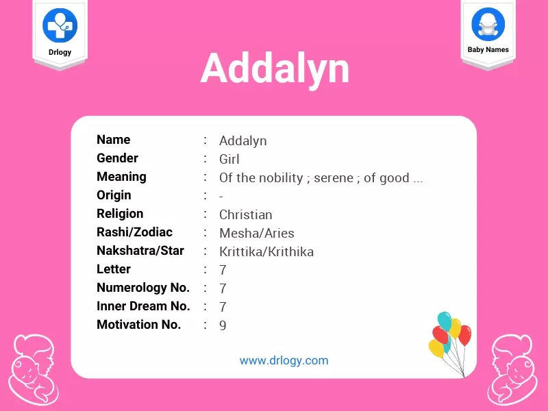 Addalyn Name Meaning