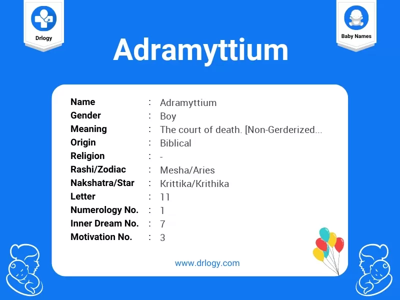 Adramyttium Name Meaning