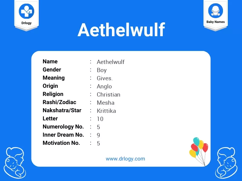 Aethelwulf Name Meaning