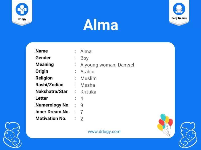 Alma Name Meaning