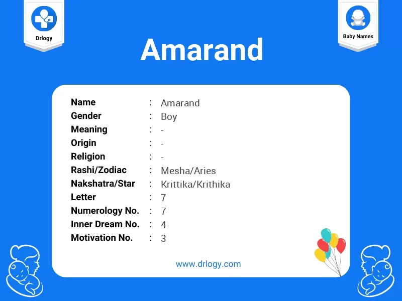 Amarand Name Meaning