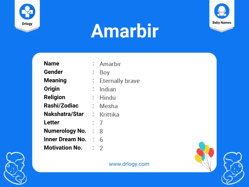 Amarbir Name Meaning