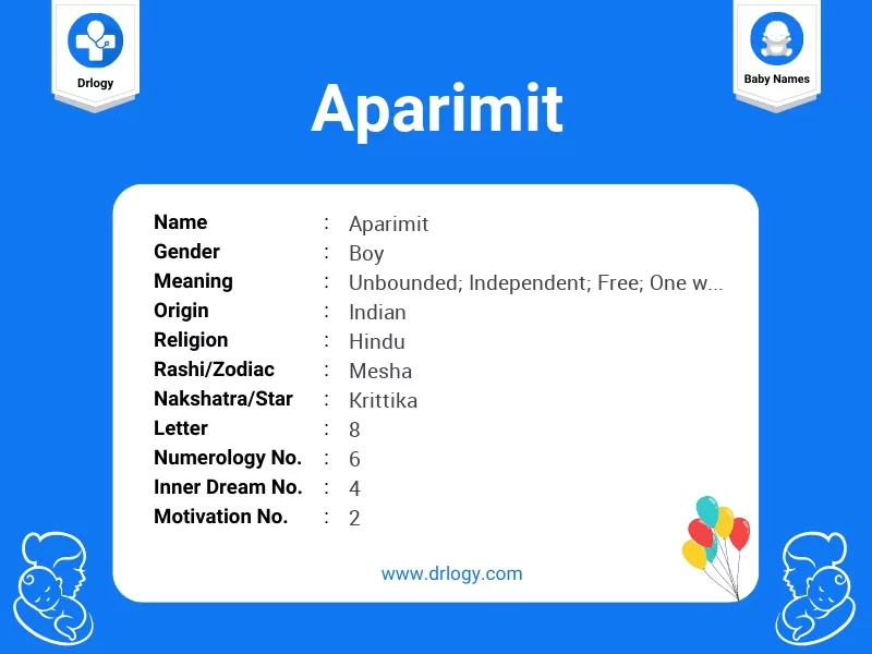 Aparimit Name Meaning