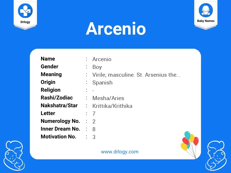 Arcenio Name Meaning