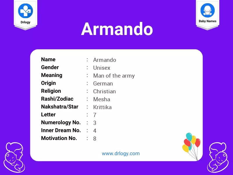 Armando Name Meaning