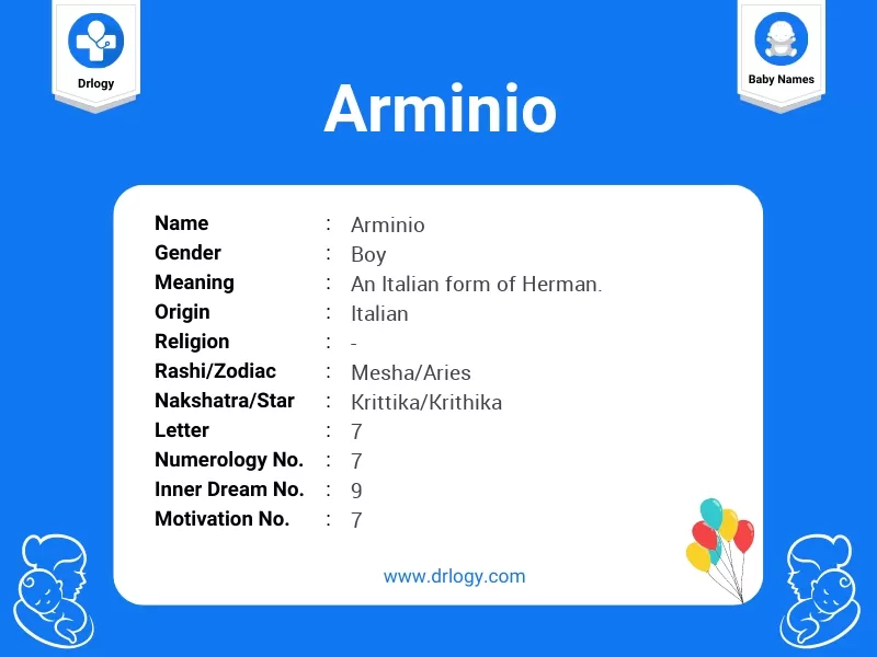 Arminio Name Meaning