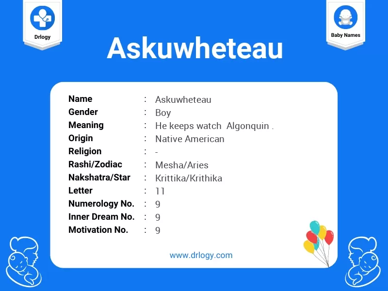 Askuwheteau Name Meaning